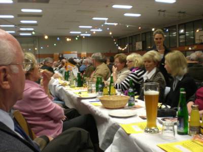Die Diepholzer Delegation auf der Urwahl 2008 im Sportzentrum Bassum